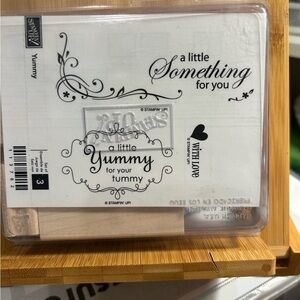 Stampin' Up! Elegant Black Stamp Set
